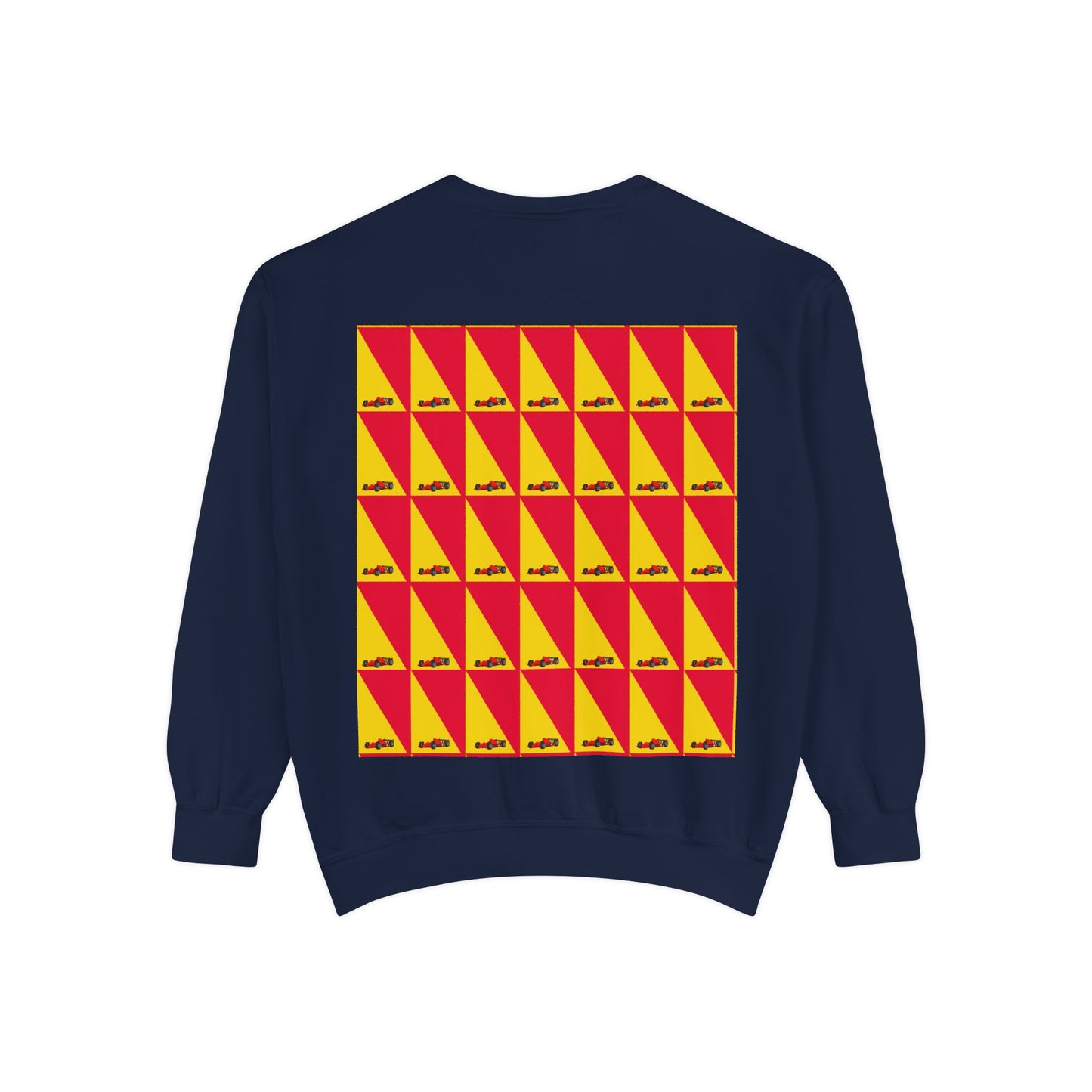 Geometric Car Sweatshirt | Motorsport-Inspired Design| Perfect for Casual Outings & Celebrations