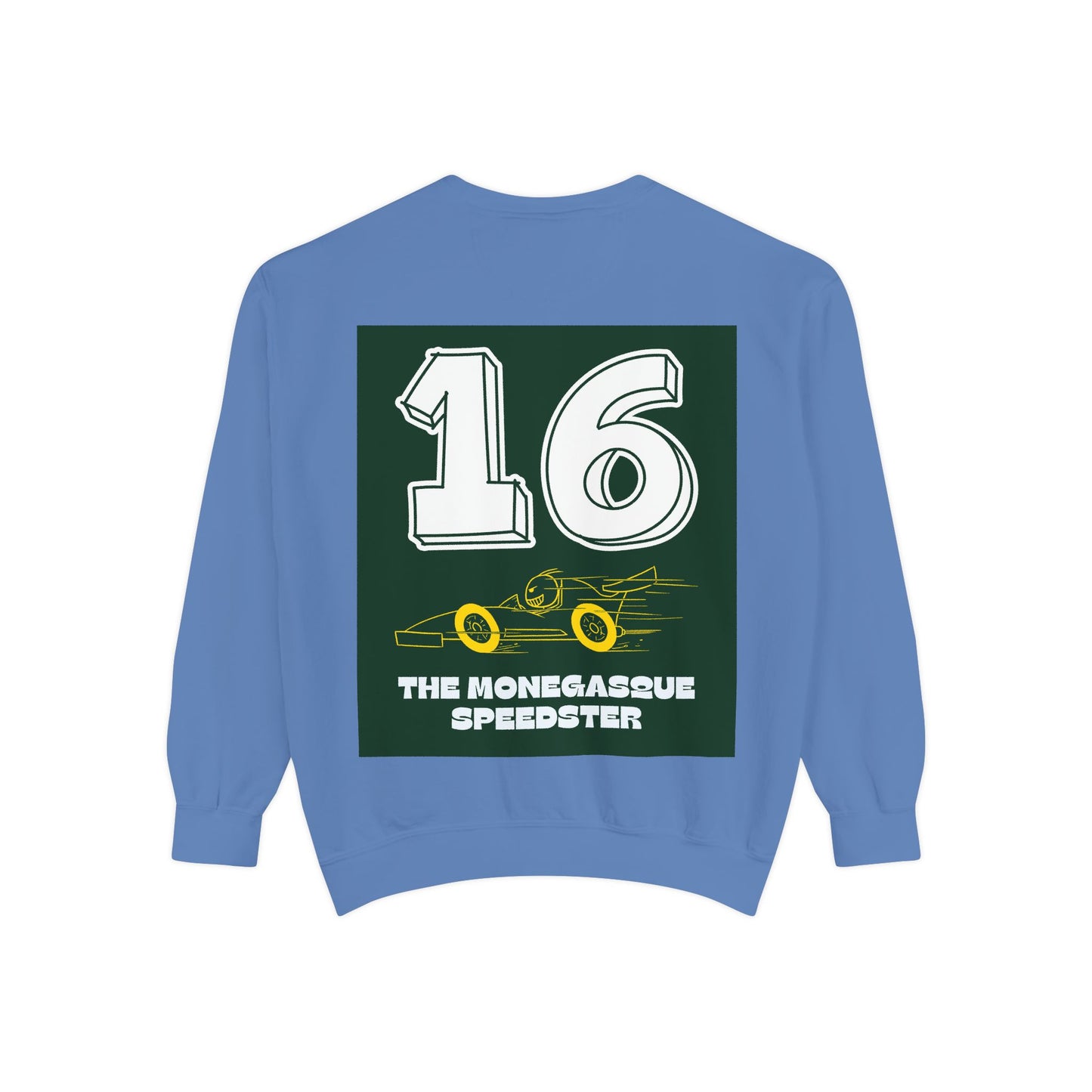 #16 “The Monegasque Speedster” Sweatshirt | Charles Leclerc Inspired Motorsport Apparel