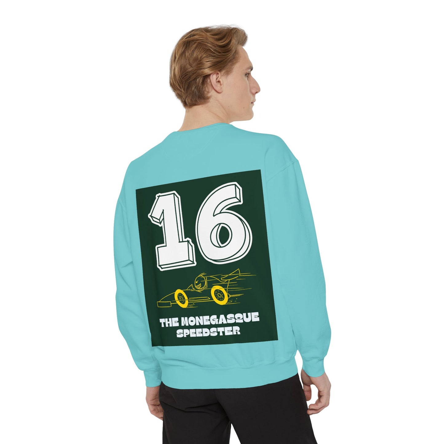 #16 “The Monegasque Speedster” Sweatshirt | Charles Leclerc Inspired Motorsport Apparel