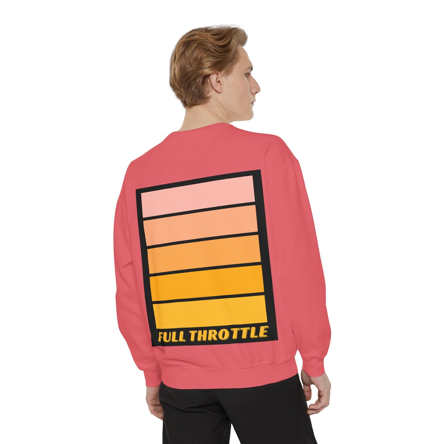 Full Throttle Racing Sweatshirt | High-Energy Motorsport Apparel