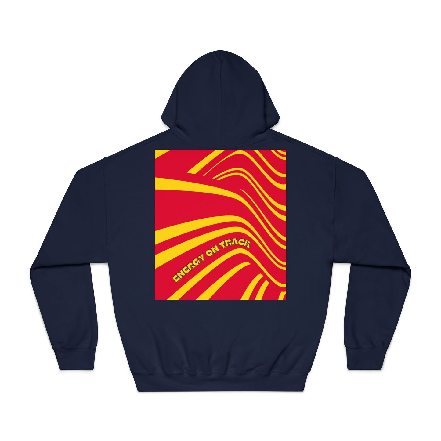 Energy on Track Hoodie - High-Energy Motorsport Design - Performance-Inspired Apparel