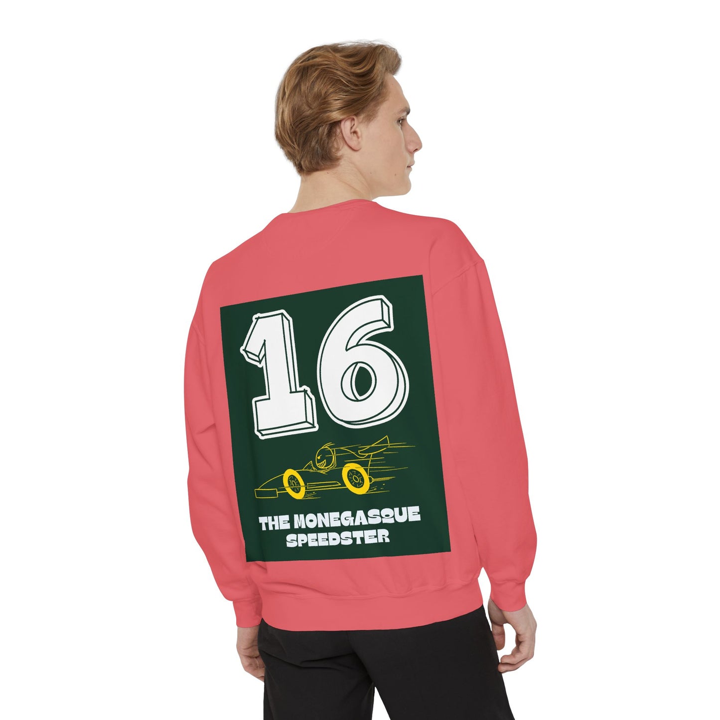 #16 “The Monegasque Speedster” Sweatshirt | Charles Leclerc Inspired Motorsport Apparel