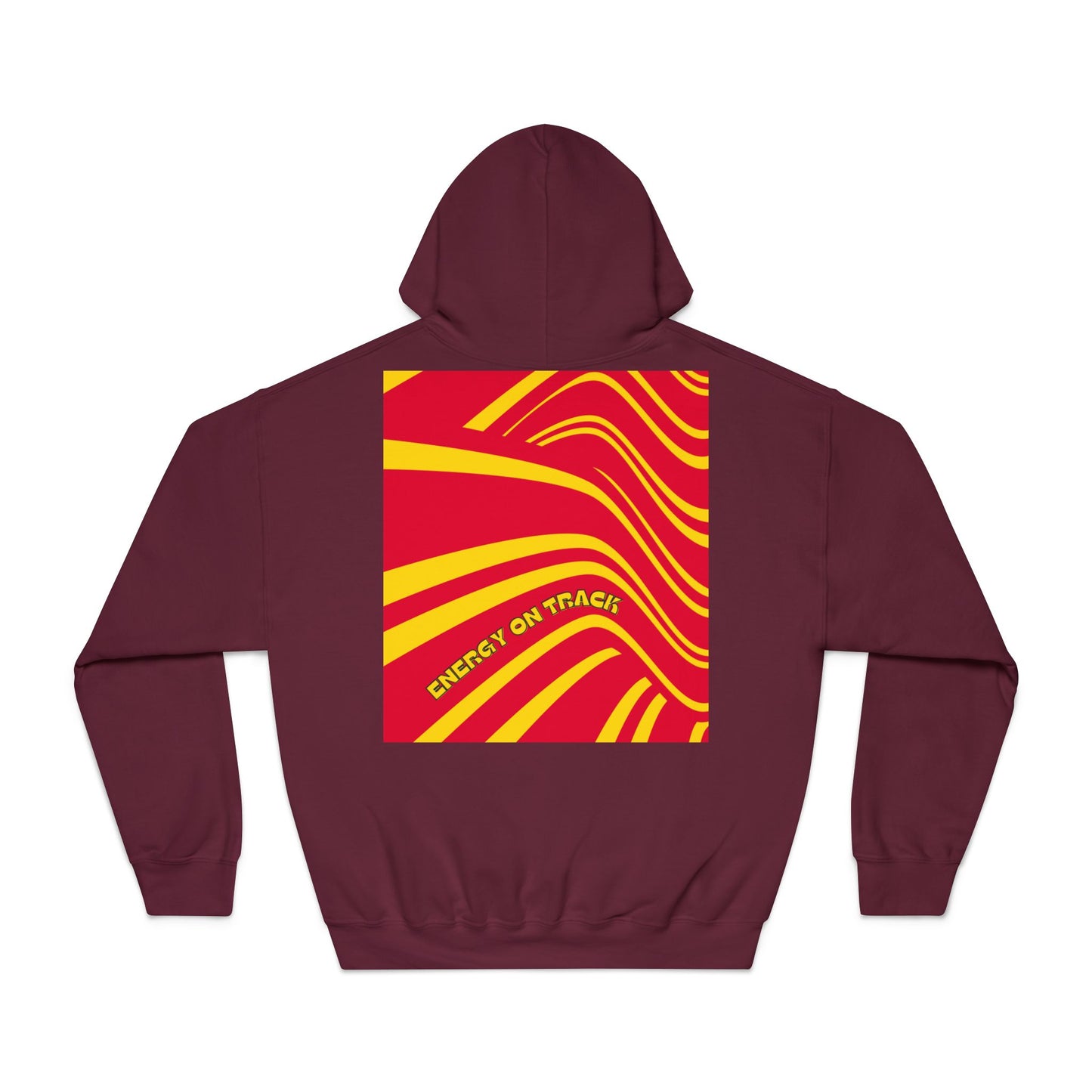 Energy on Track Hoodie - High-Energy Motorsport Design - Performance-Inspired Apparel