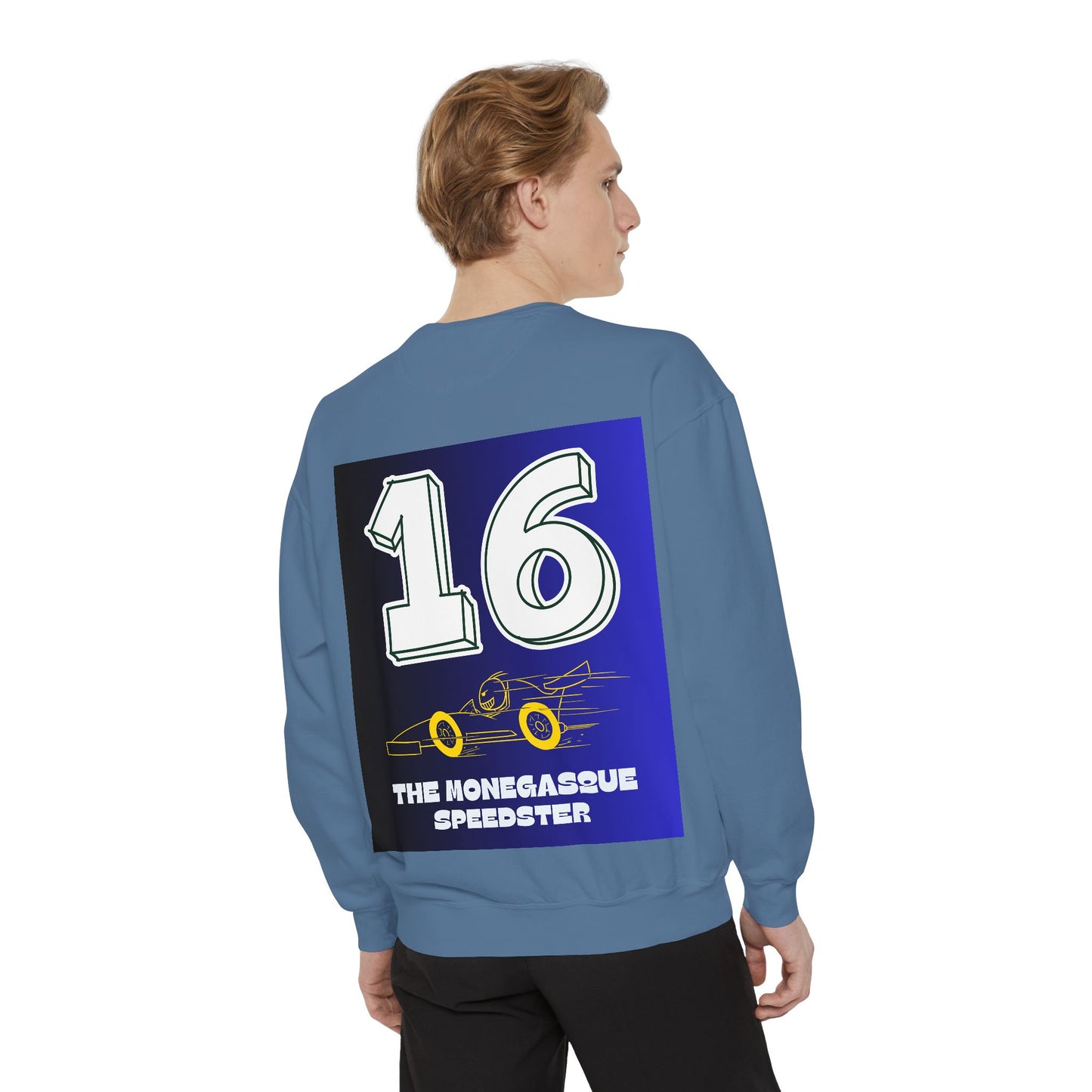 #16 “The Monegasque Speedster” Sweatshirt | Charles Leclerc Inspired Motorsport Apparel