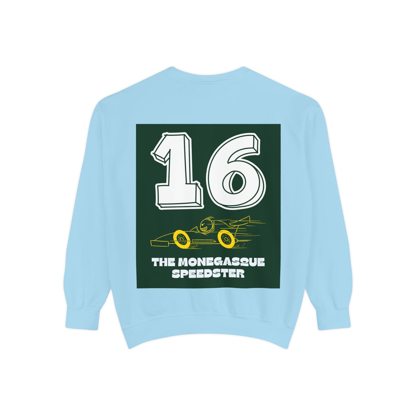 #16 “The Monegasque Speedster” Sweatshirt | Charles Leclerc Inspired Motorsport Apparel
