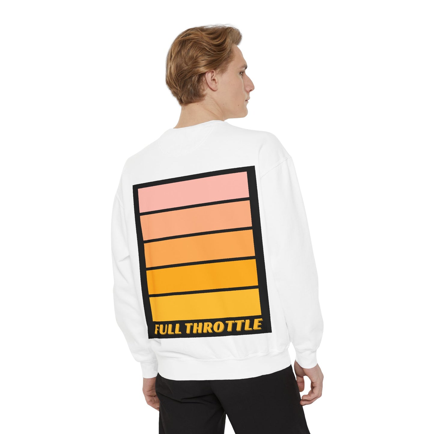 Full Throttle Racing Sweatshirt | High-Energy Motorsport Apparel
