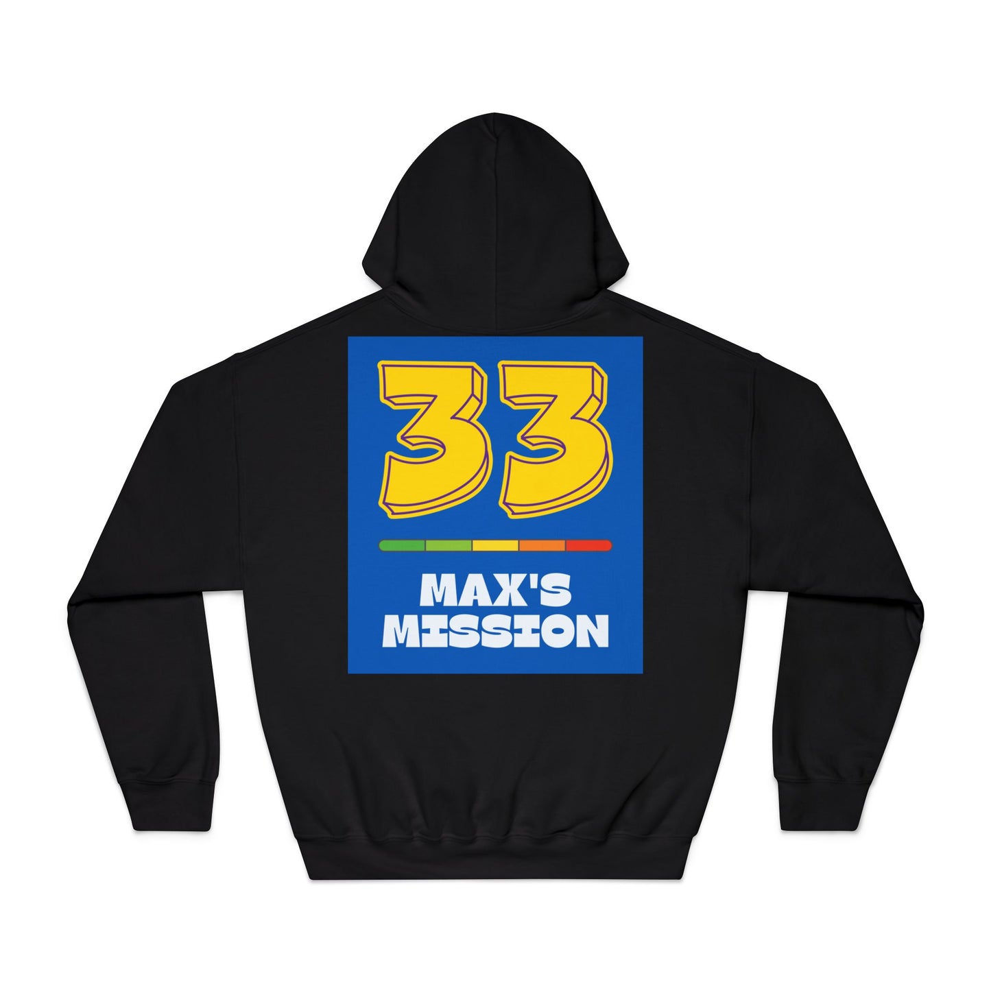 #33 Max's Mission Hoodie – Verstappen-Inspired Racing Design | Unstoppable Victory Quest