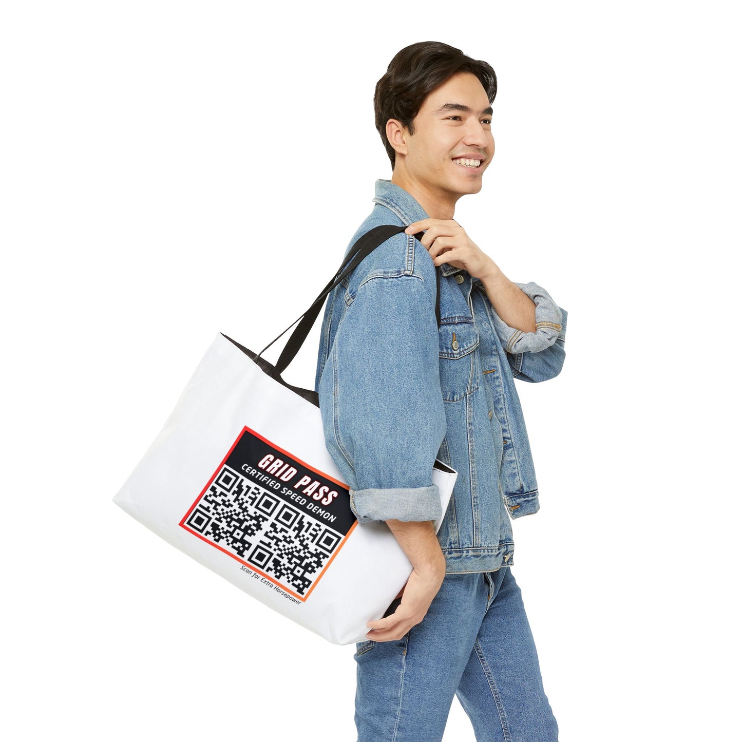 WIP25 Grid Pass Weekender Tote Bag – Certified Speed Demon Edition | Motorsport-Inspired Streetwear