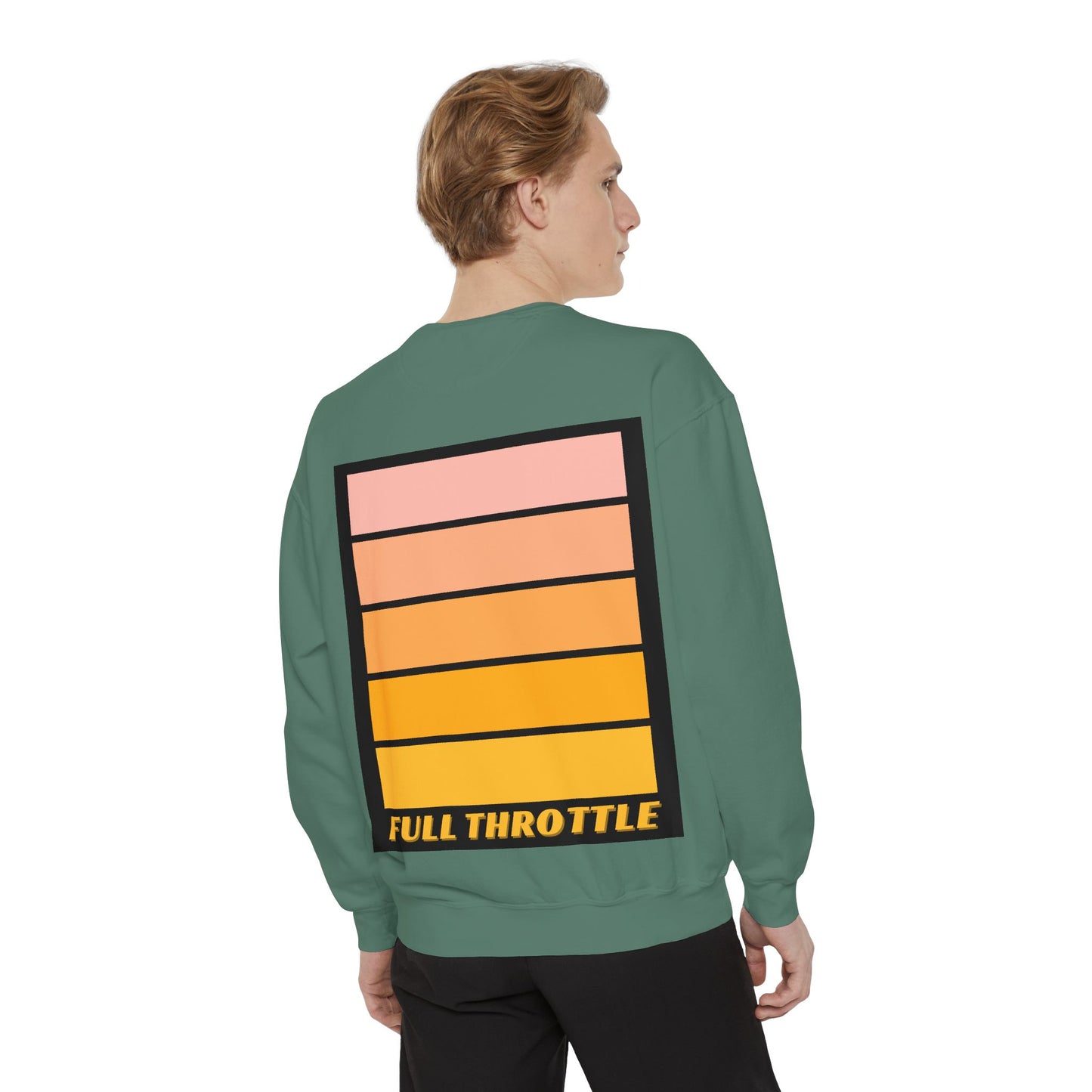Full Throttle Racing Sweatshirt | High-Energy Motorsport Apparel
