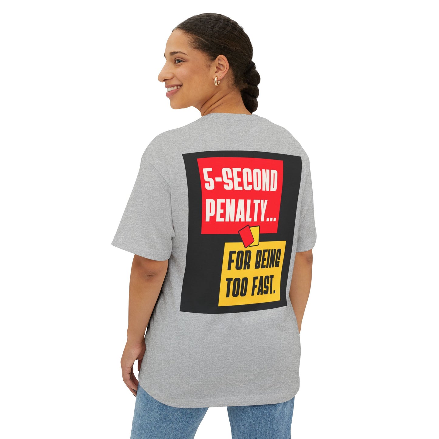 5-Second Penalty T-Shirt – Too Fast, FIA Approved Racing Meme Tee