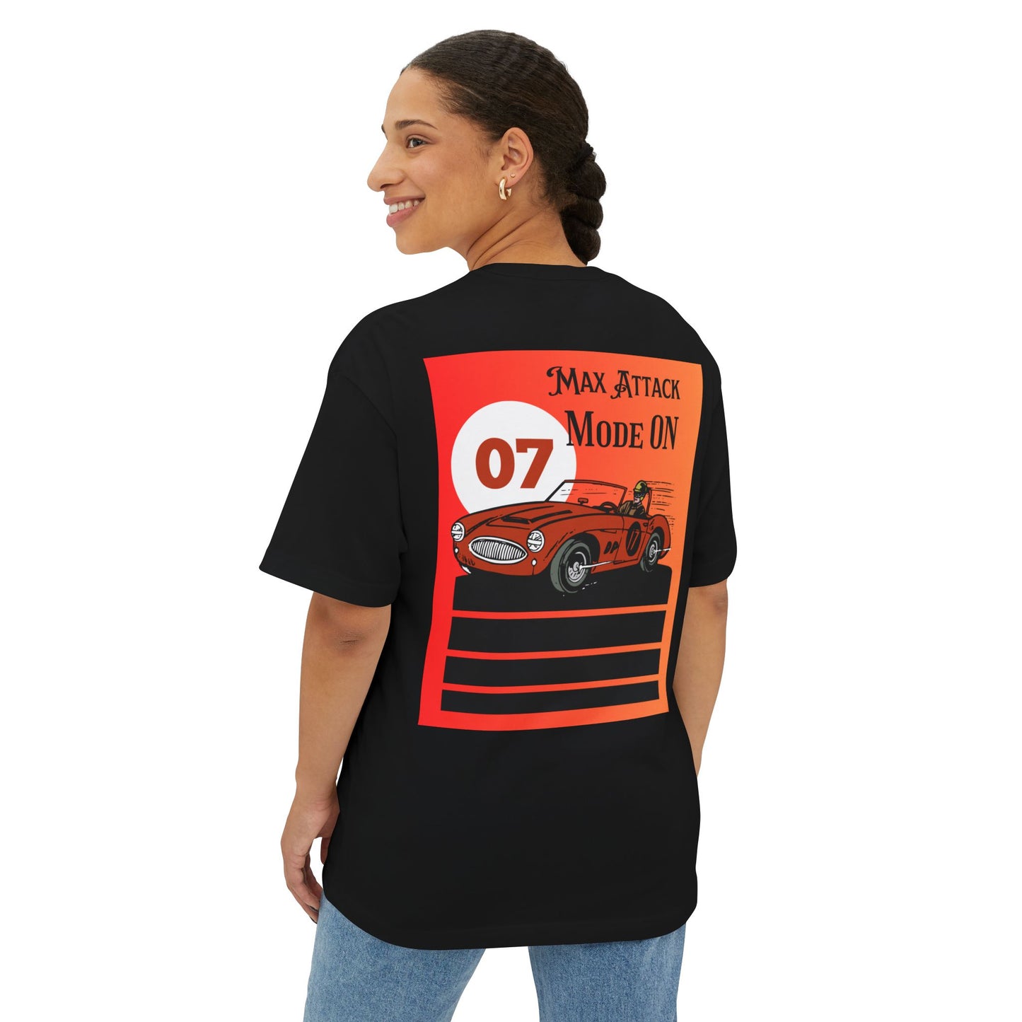 Max Attack Mode ON T-Shirt – High-Energy Motorsport Streetwear