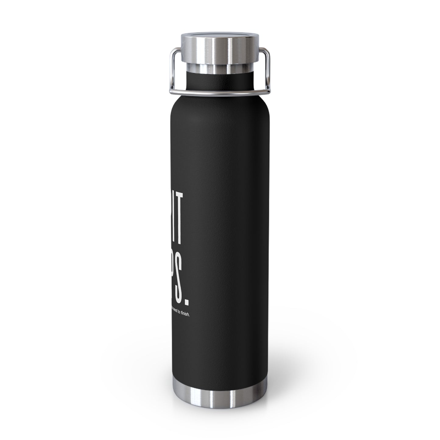 No Pit Stops Water Bottle – WIP25 Relentless Series