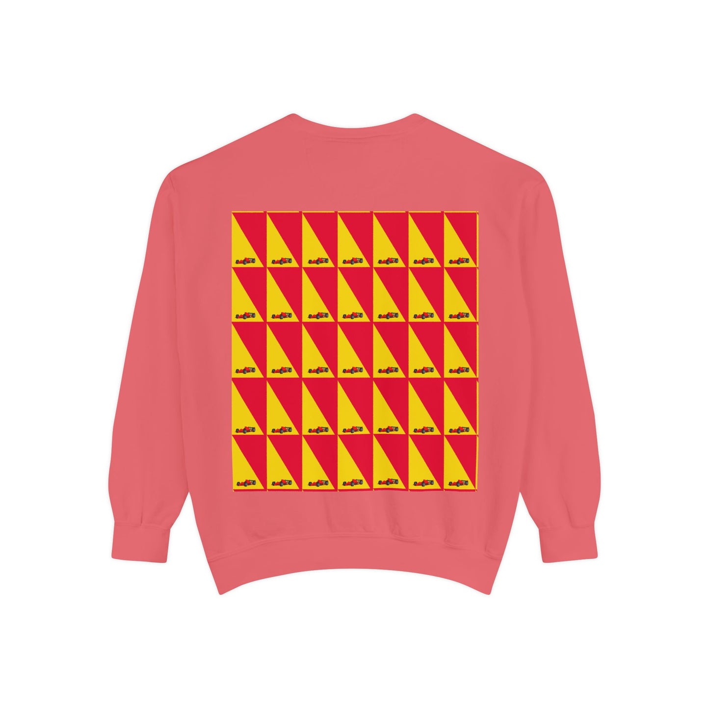 Geometric Car Sweatshirt | Motorsport-Inspired Design| Perfect for Casual Outings & Celebrations