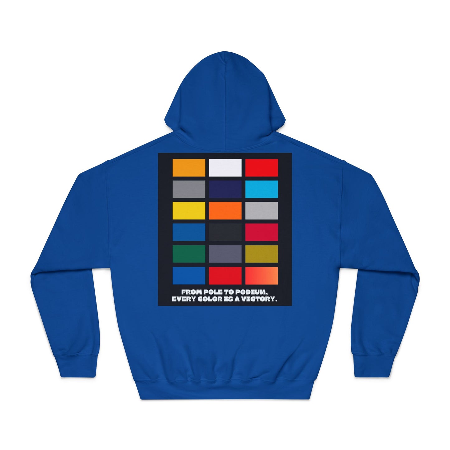 Motorsport Team Colors Hoodie – Celebrate F1 Teams with Bold Design