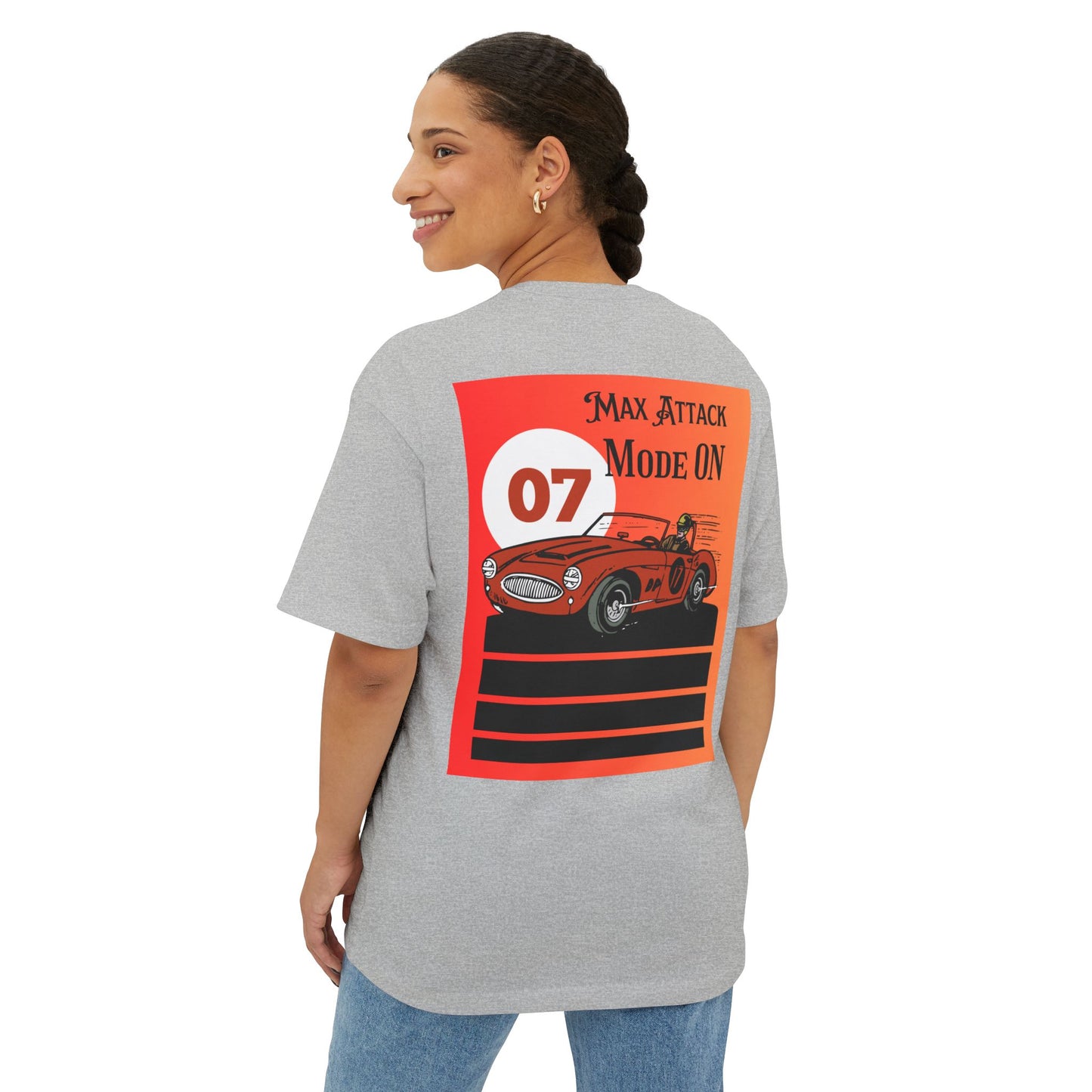 Max Attack Mode ON T-Shirt – High-Energy Motorsport Streetwear