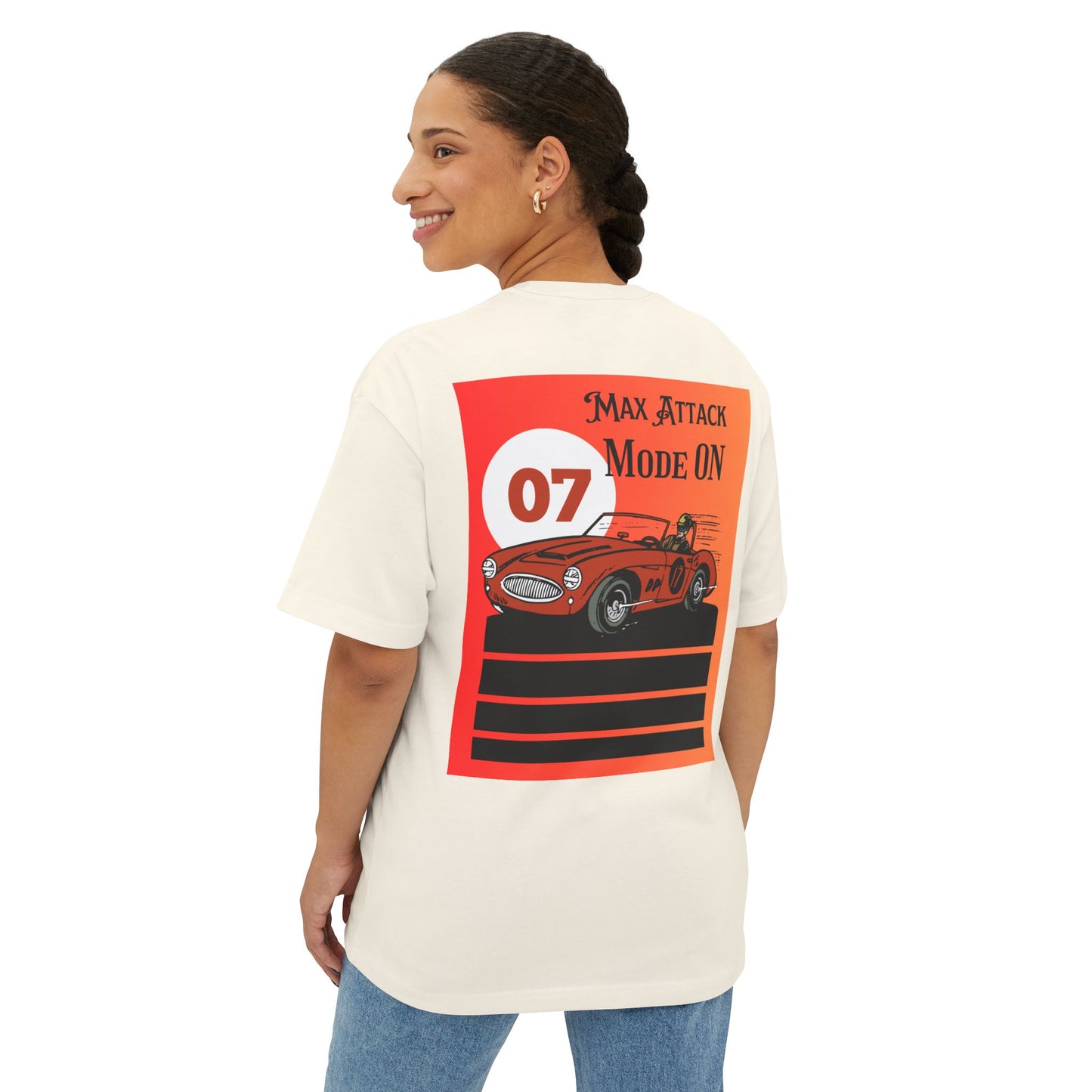 Max Attack Mode ON T-Shirt – High-Energy Motorsport Streetwear