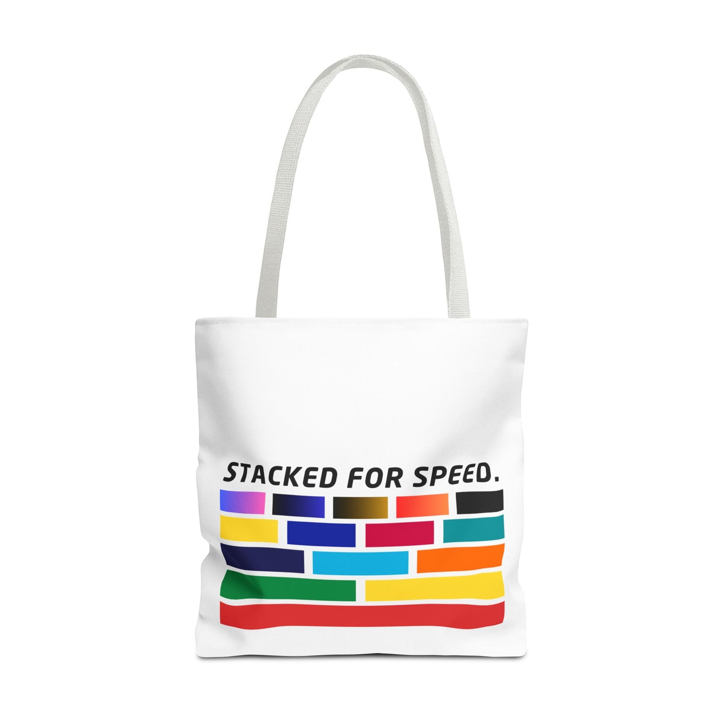 Stacked for Speed – WIP25 Racing-Inspired Tote Bag