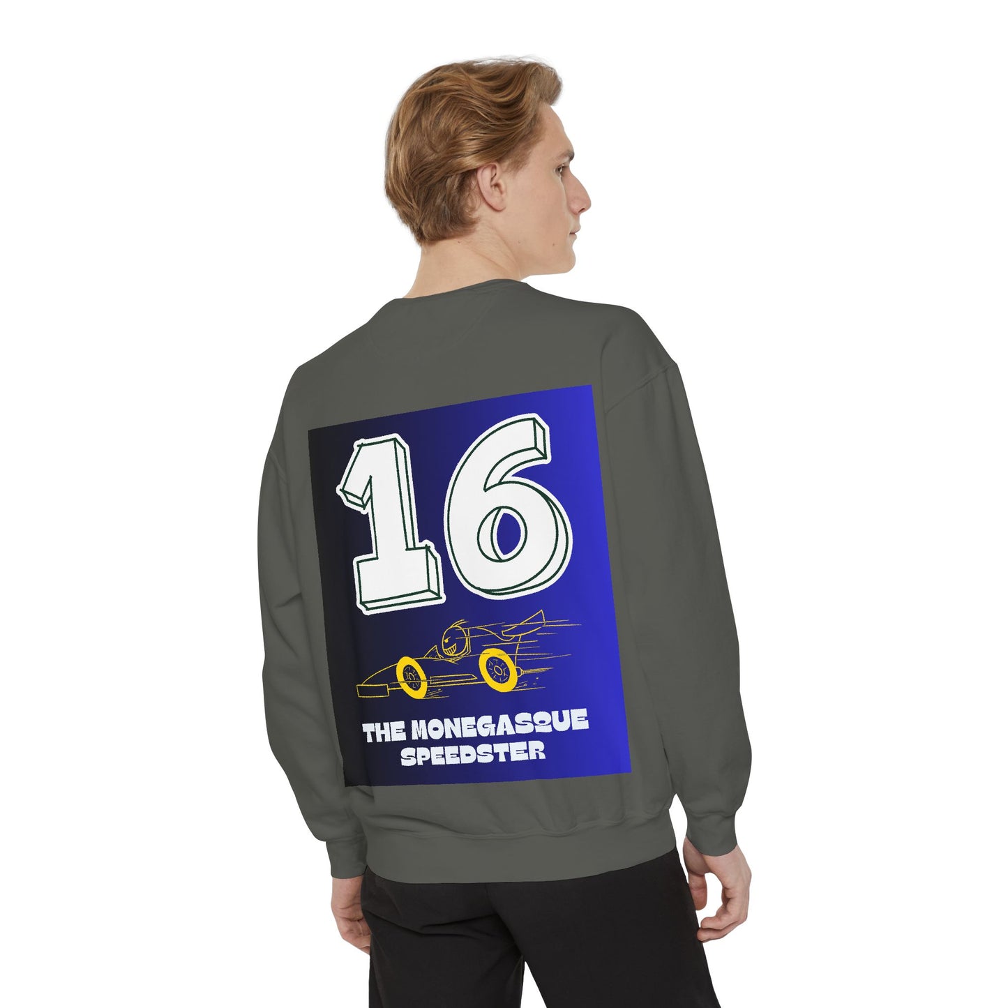 #16 “The Monegasque Speedster” Sweatshirt | Charles Leclerc Inspired Motorsport Apparel