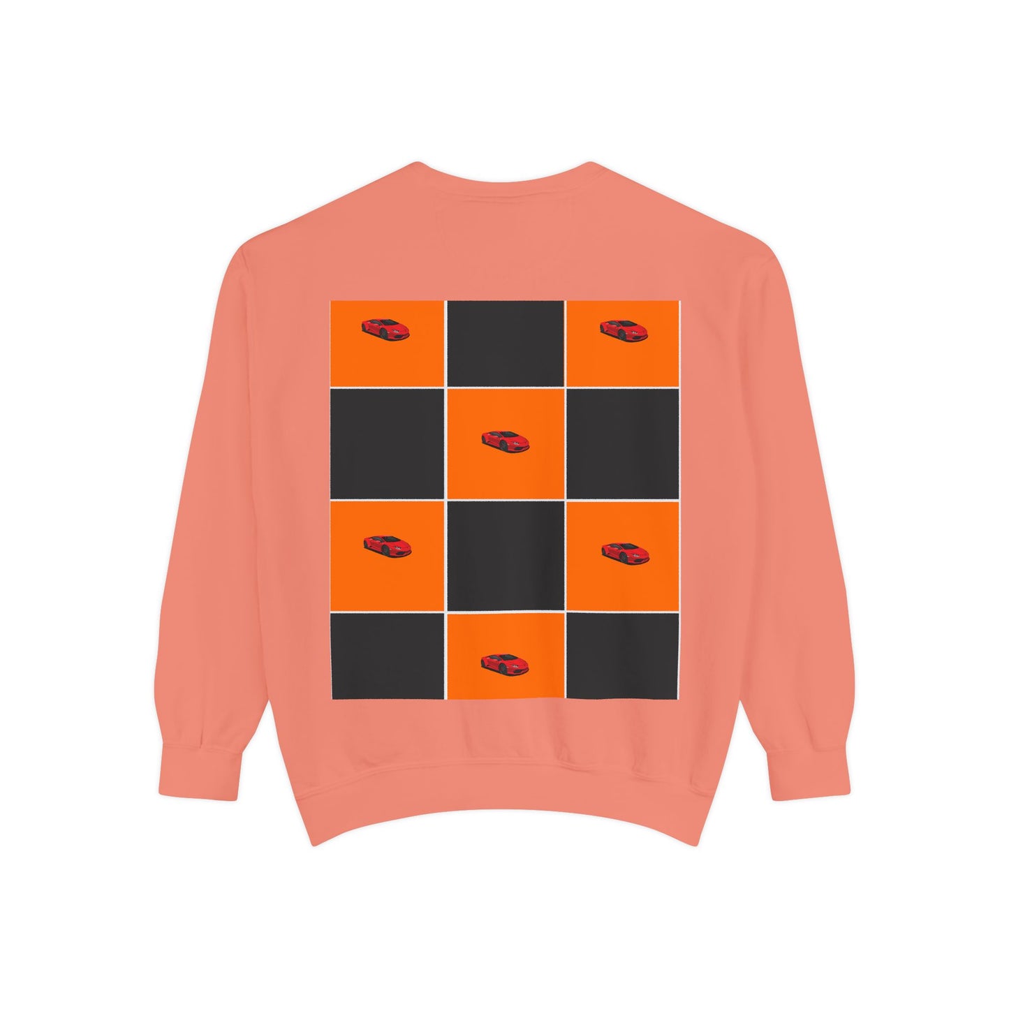 McLaren-Inspired Sweatshirt | Orange & Black Motorsport Design