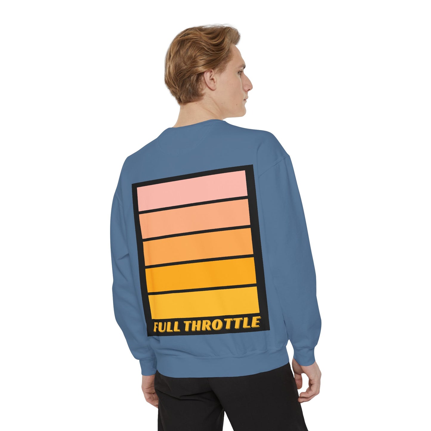 Full Throttle Racing Sweatshirt | High-Energy Motorsport Apparel