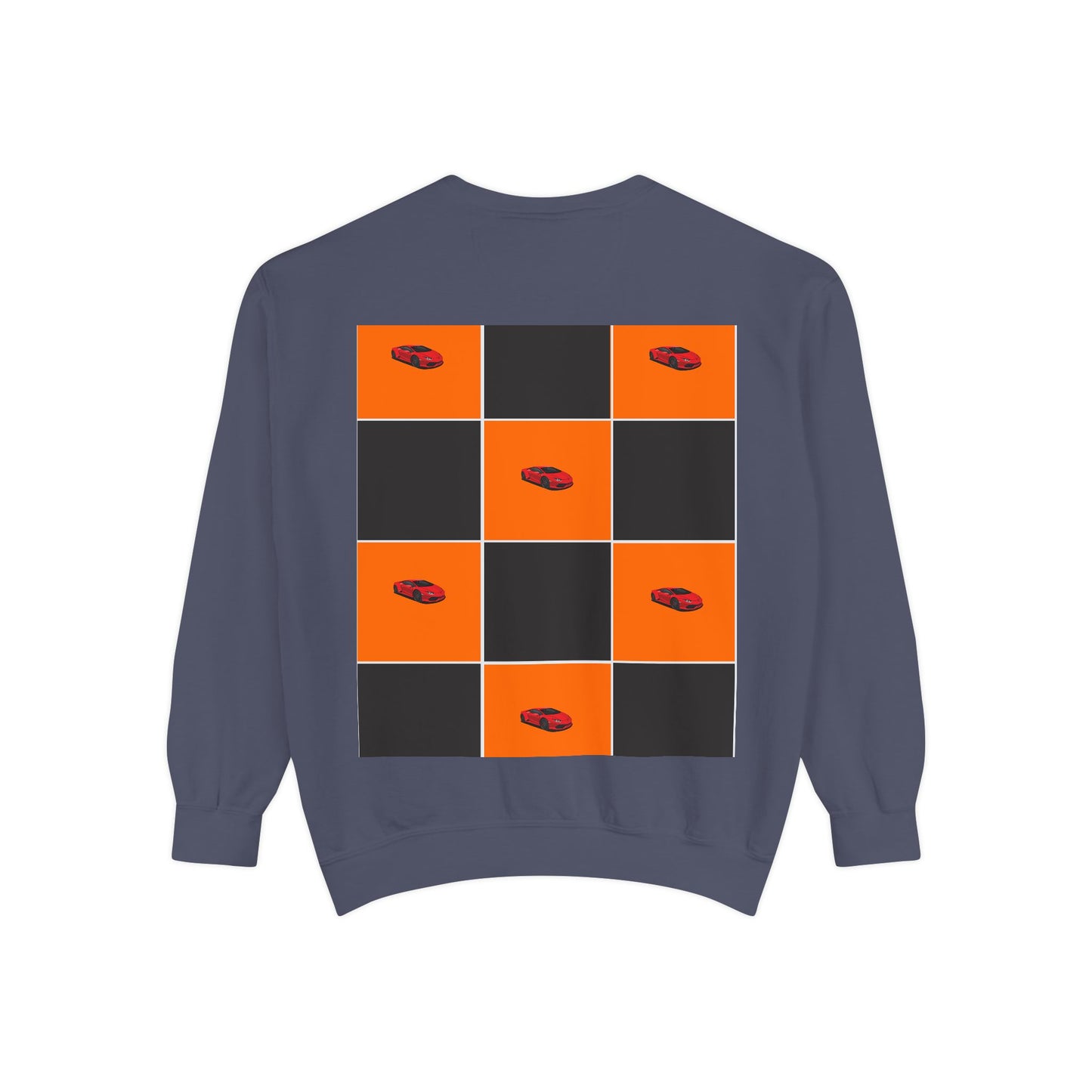 McLaren-Inspired Sweatshirt | Orange & Black Motorsport Design