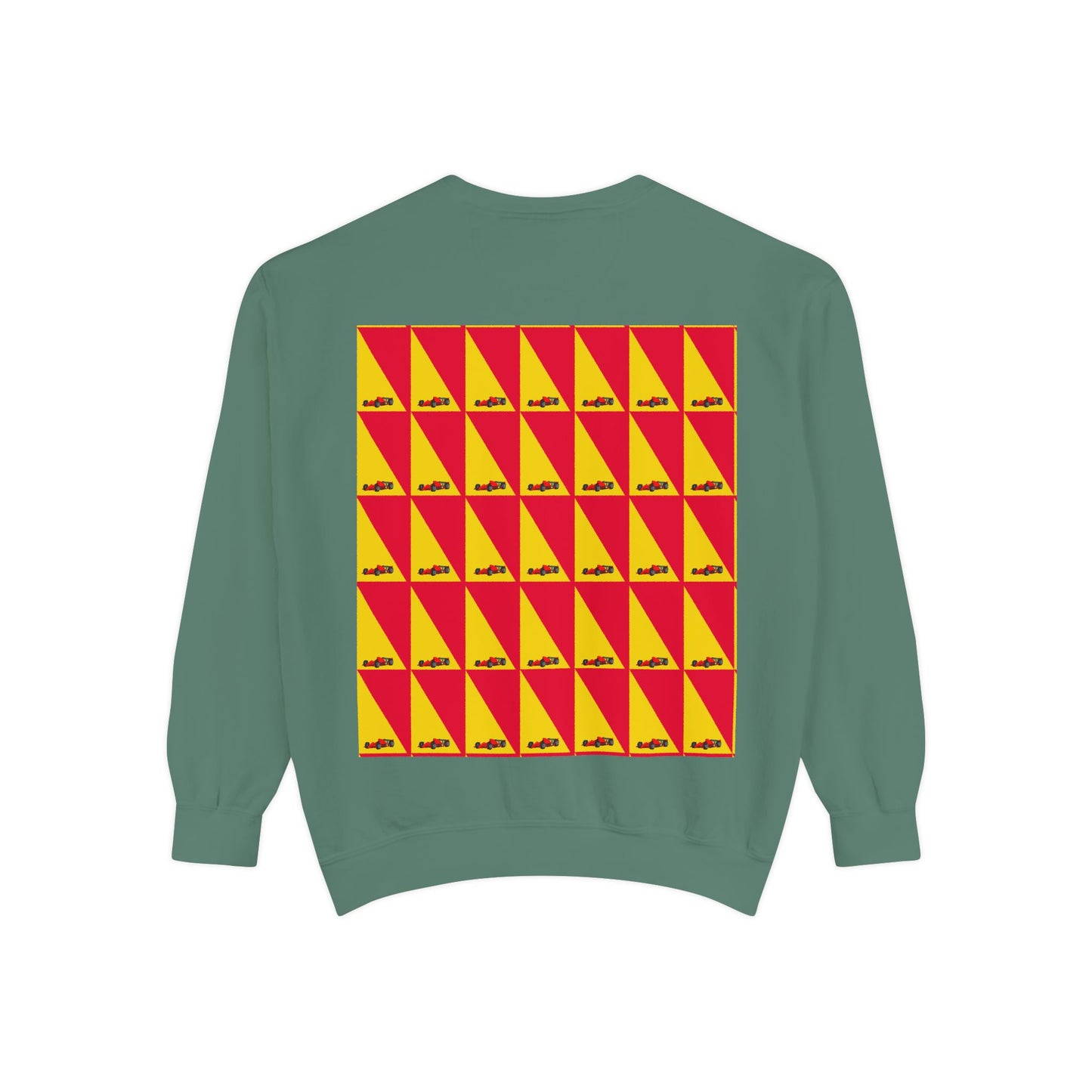 Geometric Car Sweatshirt | Motorsport-Inspired Design| Perfect for Casual Outings & Celebrations