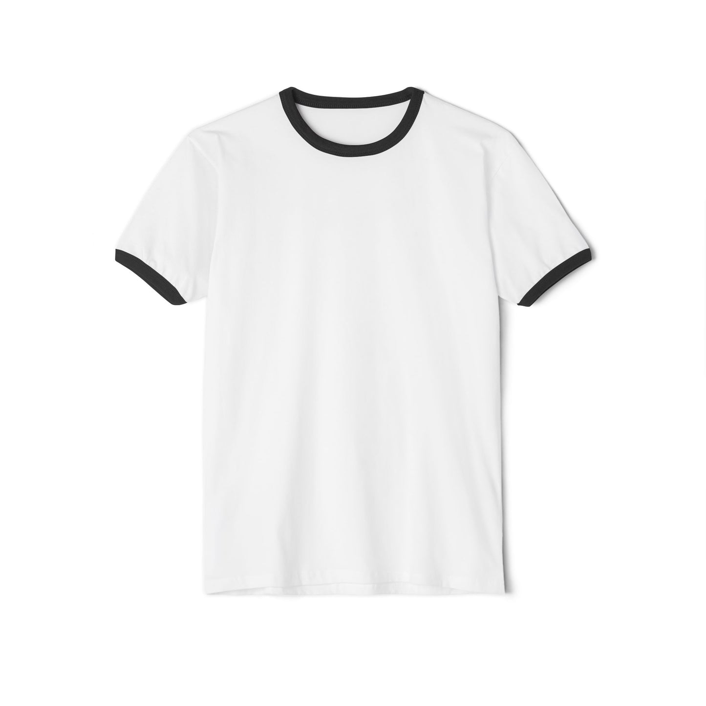 Retro 'Full Throttle' Unisex Cotton Ringer T-Shirt for Bold Statement
