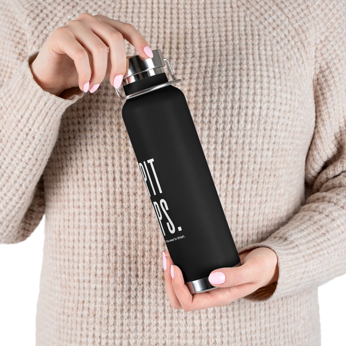 No Pit Stops Water Bottle – WIP25 Relentless Series